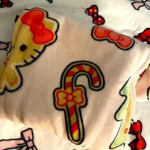 Hello Kitty Gingerbread Cookie Blanket.